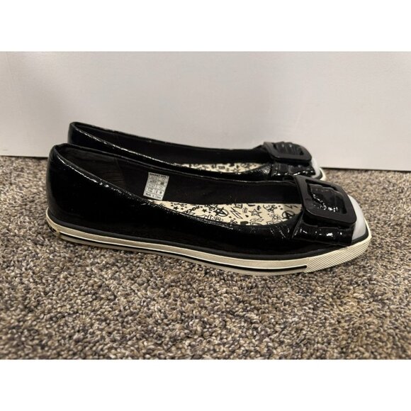 Vintage Rocket Dog Black White Sneaker Flat Shoes Size 8 EUC - Picture 1 of 4